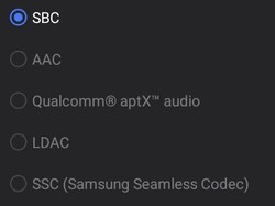 Códecs de audio Bluetooth