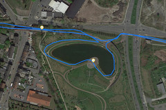 Prueba de GPS: Nokia 5.1 Plus - Lago