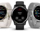 El Venu 2 Plus está disponible en tres colores. (Fuente de la imagen: Garmin)