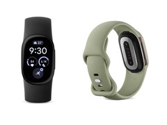 El Fitbit Edge en Obsidian y Olive.