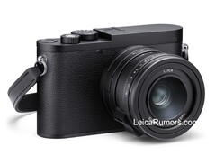 La Leica Q3 Monochrom no tiene el logotipo rojo de Leica (Fuente de la imagen: LeicaRumors)