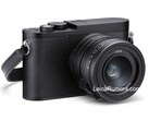 La Leica Q3 Monochrom no tiene el logotipo rojo de Leica (Fuente de la imagen: LeicaRumors)