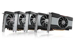 La RX 6400 se basa en la GPU Navi 24, originalmente destinada a los ordenadores portátiles. (Fuente: AMD)