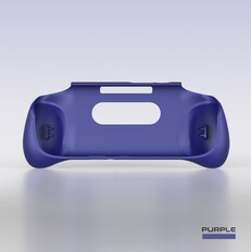 Funda de agarre oficial de Retroid Pocket 5 en color morado. (Fuente de la imagen: Retroid)