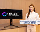 Primer monitor V-Stripe QD-OLED con una frecuencia de actualización de 360 Hz. (Fuente de la imagen: Samsung Display)