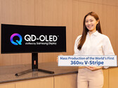 Primer monitor V-Stripe QD-OLED con una frecuencia de actualización de 360 Hz. (Fuente de la imagen: Samsung Display)