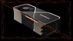 Han aparecido en Internet nuevos renders de la Nvidia Titan Ada (imagen vía Moore&#039;s Law is Dead)