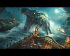 Aquellos que reserven Skull and Bones recibirán el paquete "Alteza de alta mar", ¡que incluye la Túnica de gloria y los Fuegos artificiales de coronación! (Fuente: Ubisoft)