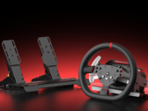 El paquete de carreras PXN V10 Ultra (en la imagen) incluye una base de ruedas, un volante desmontable y un juego de pedales. (Fuente de la imagen: PNX)