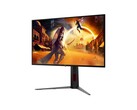 La imagen muestra la vista frontal del nuevo monitor para juegos. 