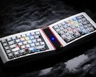 DS Pixel Pro: Teclado dividido con dos pantallas. (Fuente de la imagen: DSKeyboard)
