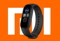 La Xiaomi Mi Band 5 vino con una pantalla AMOLED y un seguimiento de la frecuencia cardíaca 24/7. (Fuente de la imagen: Xiaomi - editado)