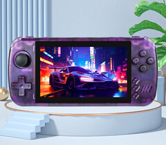 Powkiddy vende ahora el X39 Pro en una opción de color púrpura translúcido. (Fuente de la imagen: Powkiddy)