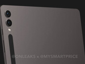 La Galaxy Tab S9 Ultra será la viva imagen de su predecesora. (Fuente de la imagen: @OnLeaks & MySmartPrice)