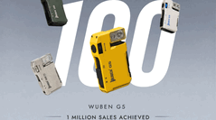 Linterna EDC Wuben G5 en amarillo