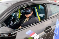 BMW M Drift + M Mixed Reality hace que los conductores derrapen en mundos reales y virtuales simultáneamente. (Fuente: BMW)