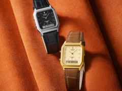 Llegan los nuevos relojes AQ-230EL-1A (izquierda) y AQ-230EGL-9A (derecha) de Casio. (Fuente de la imagen: Casio)