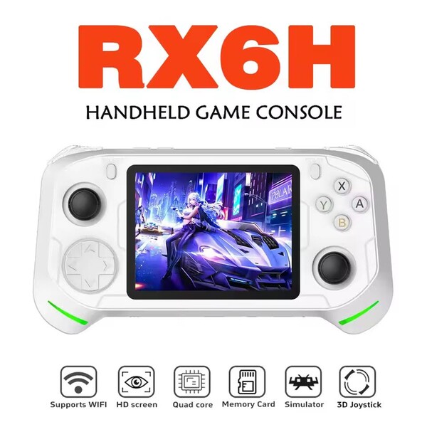 La Game Cosole RX6H se anunció en febrero, pero tiene menos RAM y un procesador más débil. (Fuente de la imagen: Game Console)