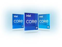 Ilustraciones de las CPU Raptor Lake de Intel para el consumidor