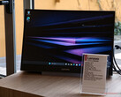 El monitor portátil L16 estará disponible a un precio de 199 euros. En la imagen: la parte frontal de la pantalla portátil USB-C.