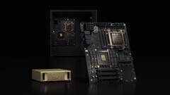 La próxima CPU N1X para portátiles de Nvidia ha vuelto a aparecer en Geekbench (en la imagen: mini PC y placa base Nvidia DGX Spark; fuente de la imagen: Nvidia)