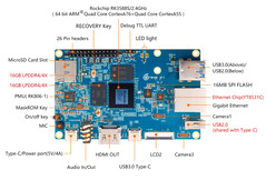 Orange Pi 5. (Fuente de la imagen: Orange Pi)