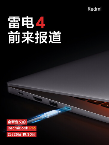 Thunderbolt 4. (Fuente de la imagen: Xiaomi)