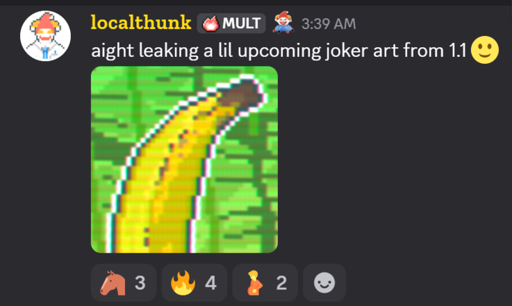 (Fuente de la imagen: localthunk vía Balatro Discord)