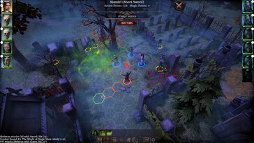 En la imagen: una captura de pantalla del juego «The Necromancer's Tale».