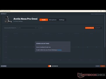 SteelSeries Engine cede el control a Sonar.