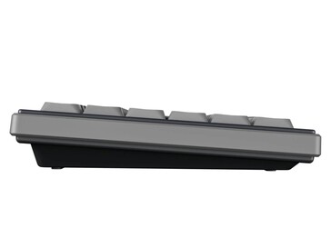 Perfil lateral de la Cherry Xtrfy K63W Pro de perfil bajo.