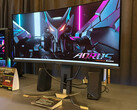 El Gigabyte AORUS MO34WQC es uno de los monitores que, según los rumores, incorporará el nuevo panel QD-OLED de 34 pulgadas de Samsung Display. (Fuente de la imagen: TFTCentral)