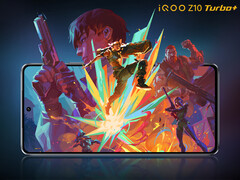 iQOO afirma que el Z10 Turbo Plus puede alcanzar una puntuación de 3.262.390 en AnTuTu. En la imagen: una foto promocional del teléfono para juegos. (Fuente de la imagen: iQOO - editado)