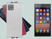 El probable render de Xiaomi Mi 11 hecho por un fan junto a Mi 3 a partir de 2013. (Fuente de la imagen: Digital IT fans/Xiaomi - editado)