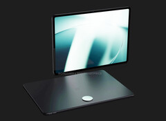 Se rumorea que el OnePlus Pad es ligeramente más pequeño que el iPad Pro 11. (Fuente de la imagen: @OnLeaks & MySmartPrice)