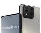 Un render del Zenfone 11 Ultra. (Fuente: evleaks)