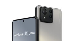 Un render del Zenfone 11 Ultra. (Fuente: evleaks)