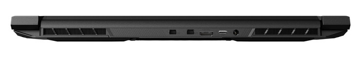 Trasero: 2x Mini-DisplayPort 1.4, HDMI 2.0, USB-C 3.1 Gen1, DC-in