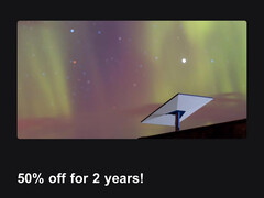La oferta de descuento en la cuota mensual de Starlink. (Fuente de la imagen: Starlink)
