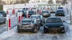 Los Teslas pierden una cuarta parte de su autonomía cuando hace frío (imagen: Geir Olsen/Motor)