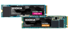 Los nuevos SSD EXCERIA. (Fuente: Kioxia) 