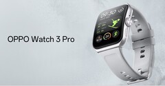 El nuevo Watch 3 Pro Glacier Gray. (Fuente: OPPO)
