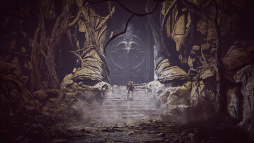 Una imagen que muestra un entorno de Aquiles: Legends Untold.