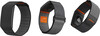 La versión gris/negra de la Amazfit Helio Strap. (Fuente de la imagen: PR Times)