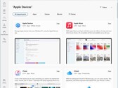 Apple aplicaciones en Microsoft Store (Fuente: Propia)