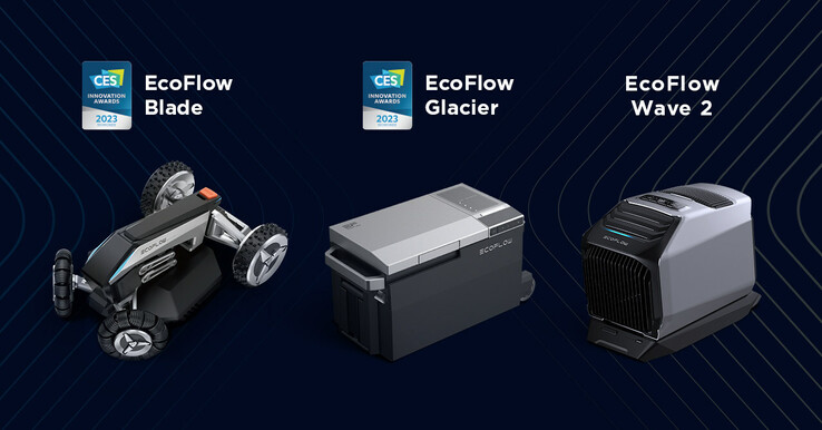 Los modelos EcoFlow Blade, Glacier y Wave 2. (Fuente de la imagen: EcoFlow)