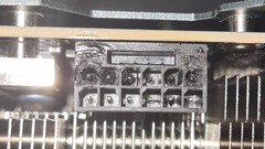 Conector derretido de Nvidia RTX 4090 (Fuente de la imagen: Reddit)