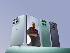 Los teasers oficiales revelan más especificaciones del Motorola Edge 70 Fusion. En la imagen: una imagen promocional que muestra el diseño del teléfono.