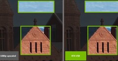 Superresolución de vídeo RTX en acción (Fuente: Nvidia)