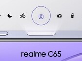 Un teaser del C65. (Fuente: Realme)